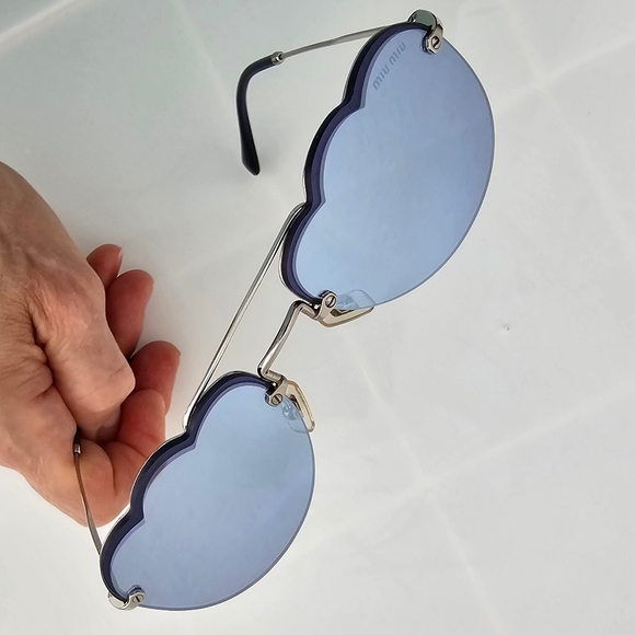 Miu Miu Cloud Aviator Sunglasses - Picture 13 of 17